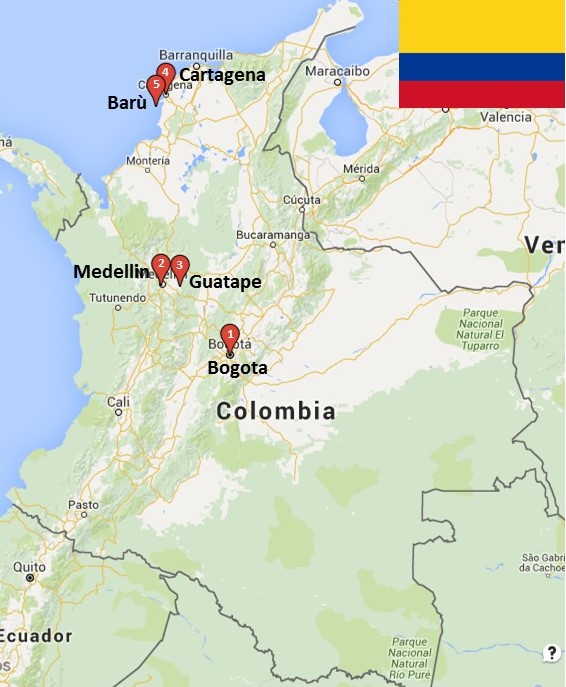 carte de la Colombie jpeg